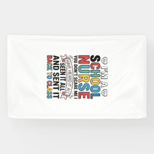 School Nurse Heard It All Funny Teacher Shirt Desi Banner