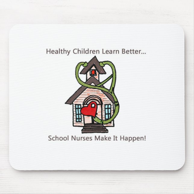 school nurse mousepad (Front)