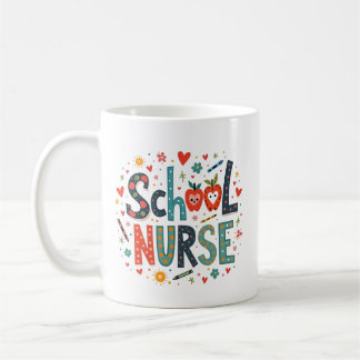School Nurse – Personalised Name Design Coffee Mug