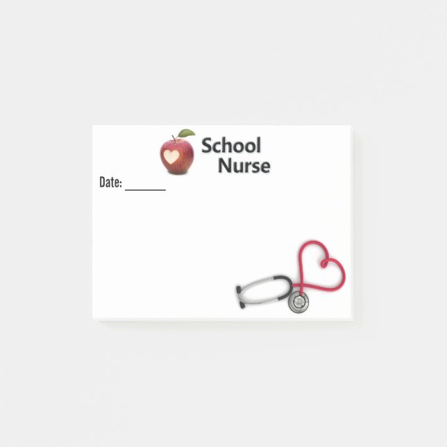 School Nurse Post-It Note (Front)