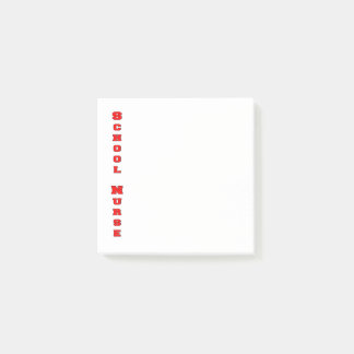 School Nurse Post-it Notes