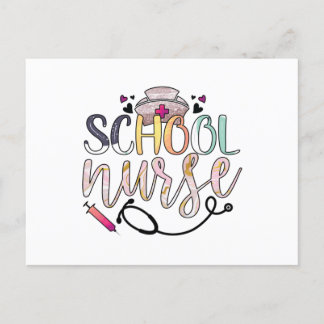 School Nurse Postcard