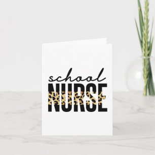 School Nurse School Nurse RN appreciation gifts Card