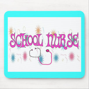 SCHOOL NURSE Unique Gifts Items Mouse Pad