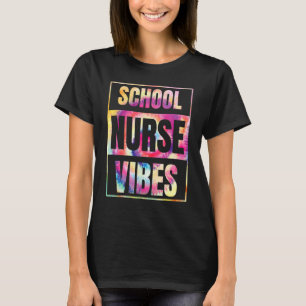 School Nurse Workers Lifestyle Support Community D T-Shirt