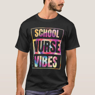 School Nurse Workers Lifestyle Support Community D T-Shirt