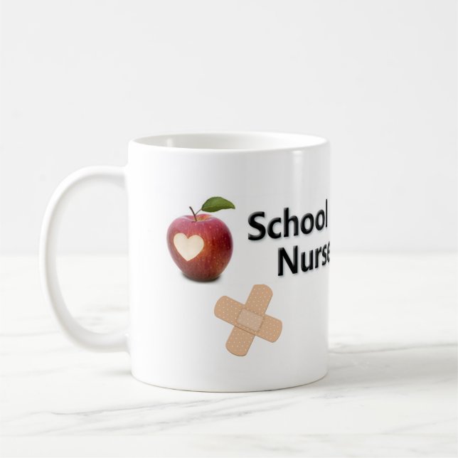 School Nurse's Coffee Mug (Left)