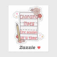 School Occupational Therapist Paper Pencil