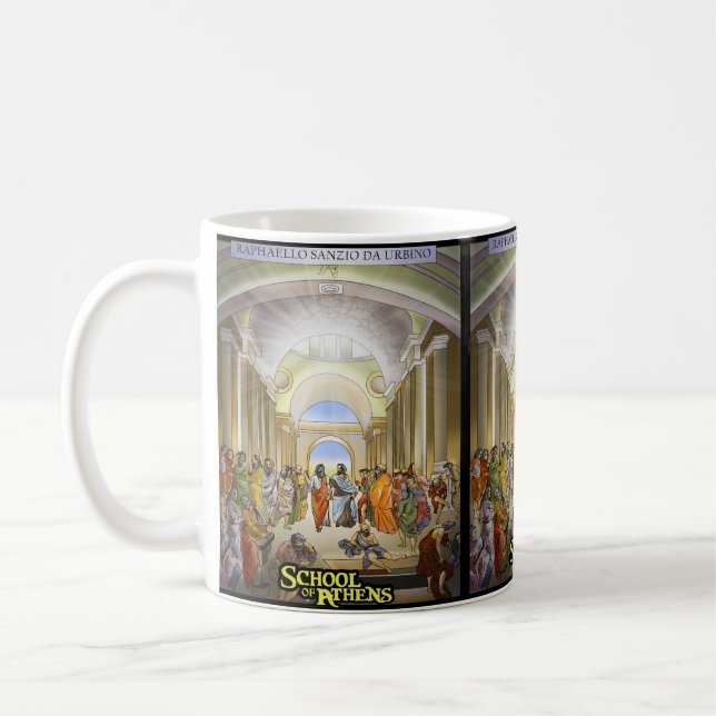 School of Athens Coffee Mug (Left)