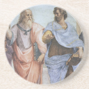 School of Athens (detail - Plato & Aristotle) Coaster
