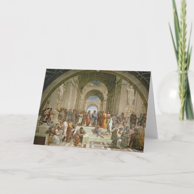 School of Athens, from the Stanza della Card (Front)