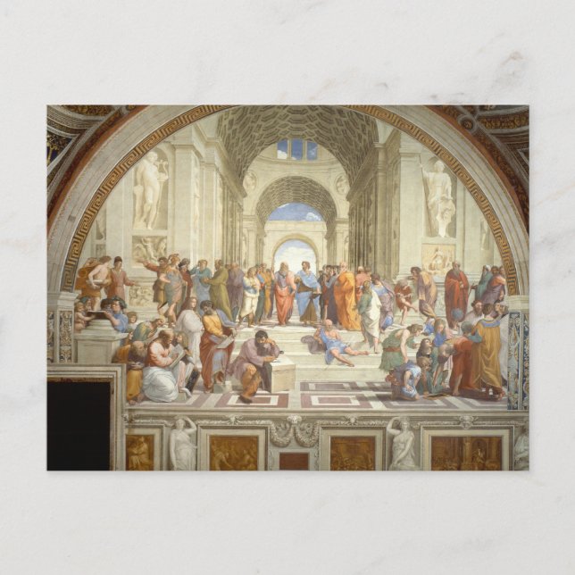 School of Athens Postcard (Front)