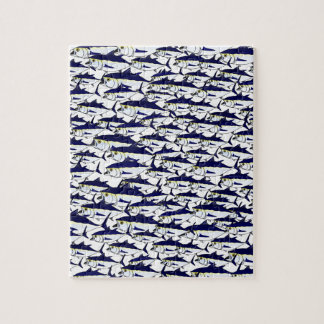 School of Bluefin Tuna Jigsaw Puzzle