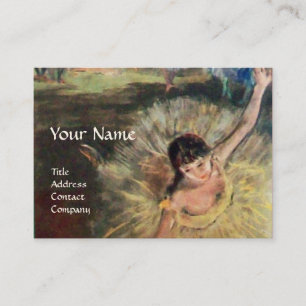 SCHOOL OF DANCE / BALLERINA BALLET DANCER BUSINESS CARD