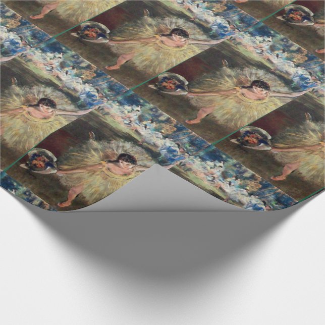 SCHOOL OF DANCE / BALLERINA  BALLET DANCER WRAPPING PAPER (Corner)