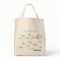 School of Fish Organic Planet Reusable Canvas Bags
