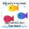 School of Fish Valentine Sticker