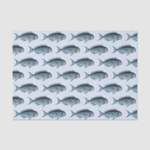 School of Fish Vintage Tissue Paper