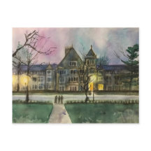 School of Law — Ann Arbor, Michigan Postcard