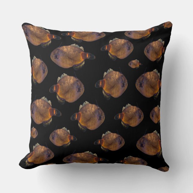 School Of Leatherjacket Fish, Cushion (Front)