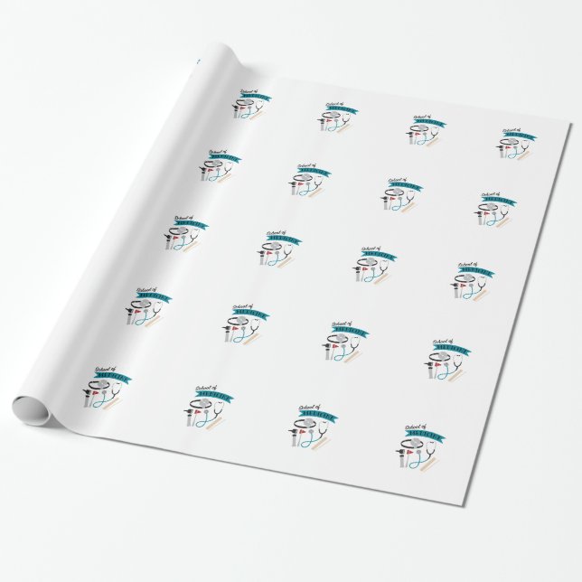 School Of Medicine Wrapping Paper (Unrolled)