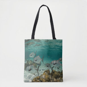 School of Permit Fish Tote Bag