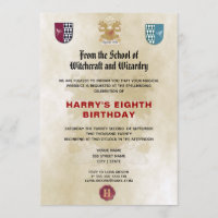 School of Witches and Wizards Birthday Party