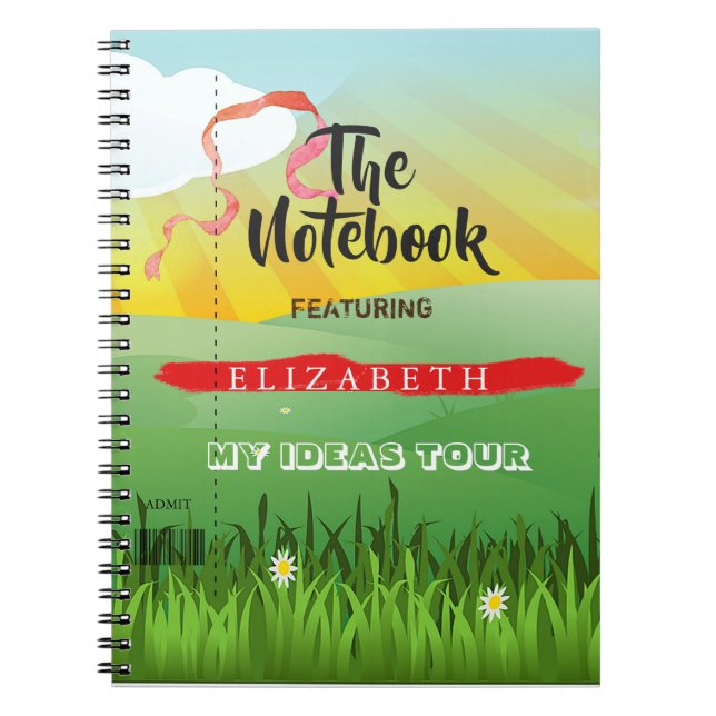  School Office Festival Poster Modern  Notebook (Front)