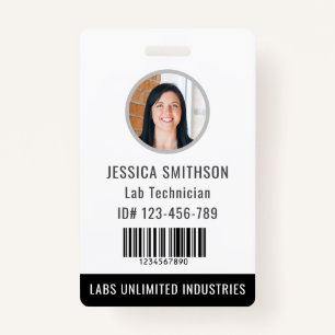 School or Business Photo ID Badge