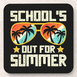 School Out For Summer Coaster