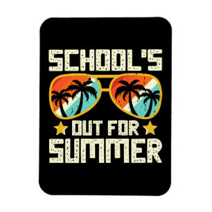 School Out For Summer Magnet