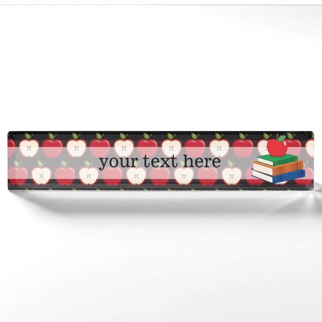 School pattern nameplate (Front)