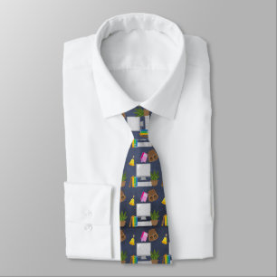 School pattern tie