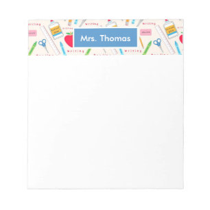 School Personalised Notepad