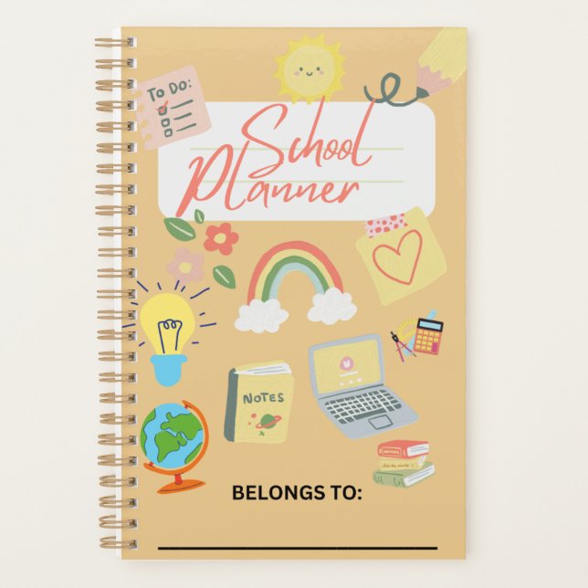 SCHOOL PLANNER (Front)