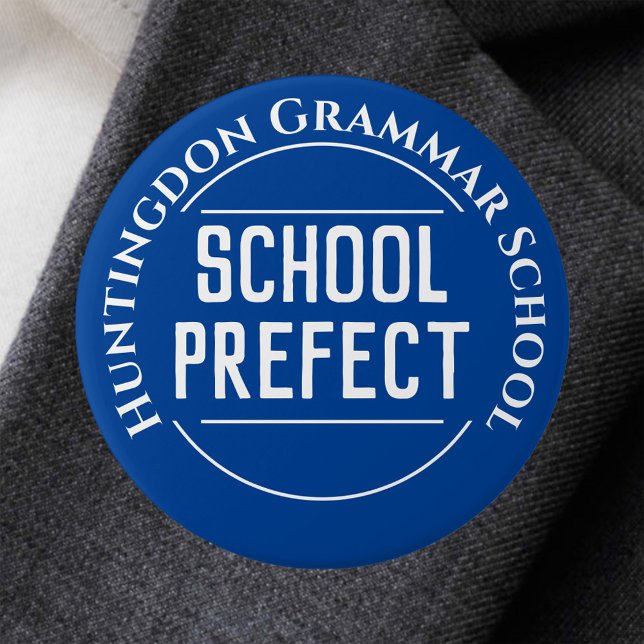School Prefect Badge Button (Creator Uploaded)