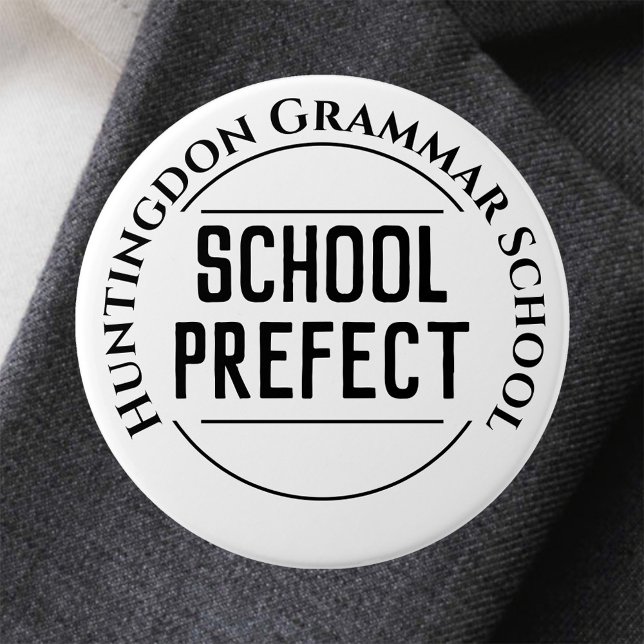 School Prefect Badge Button (Creator Uploaded)