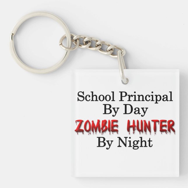 School Principal Key Ring (Front)