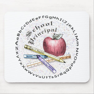 School Principal Mouse Pad