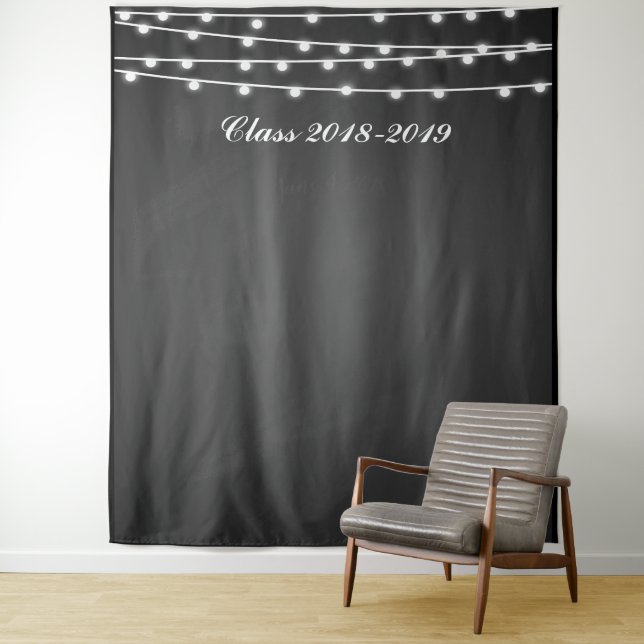 School Prom photo Booth banner Tapestry (In Situ)