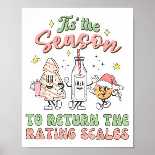 School Psych Xmas Tis The Season To Return The Rat Poster