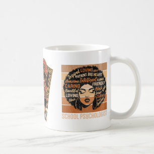 School Psychologist African American Black History Coffee Mug