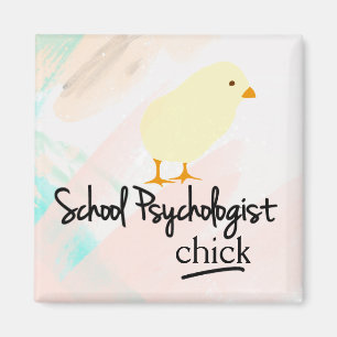 School Psychologist Chick (Magnet) Magnet