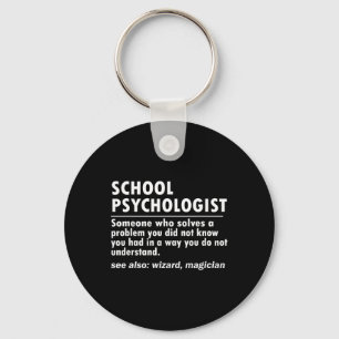 School Psychologist Definition Ck To School Fun Key Ring