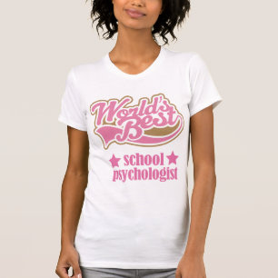 School Psychologist Gift (Worlds Best) T-Shirt