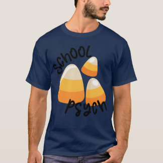 School Psychologist Halloween retro T-Shirt