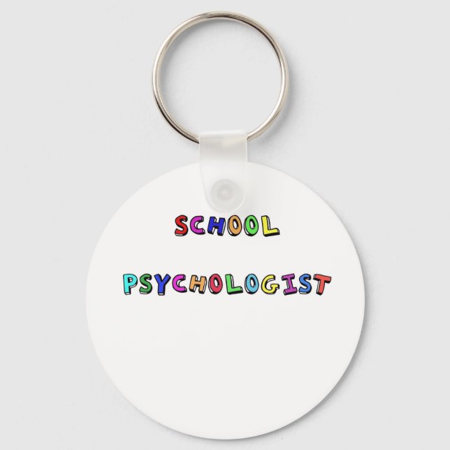 SCHOOL PSYCHOLOGIST KEY RING (Front)