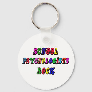 SCHOOL PSYCHOLOGIST ROCK KEY RING