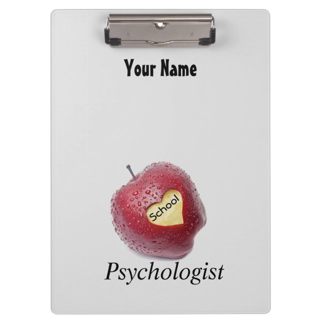 School Psychologist's Clipboard (Front)