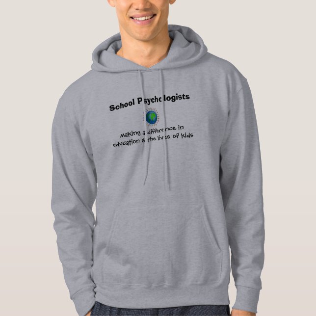 School Psychologists Making a Difference Hoodie (Front)